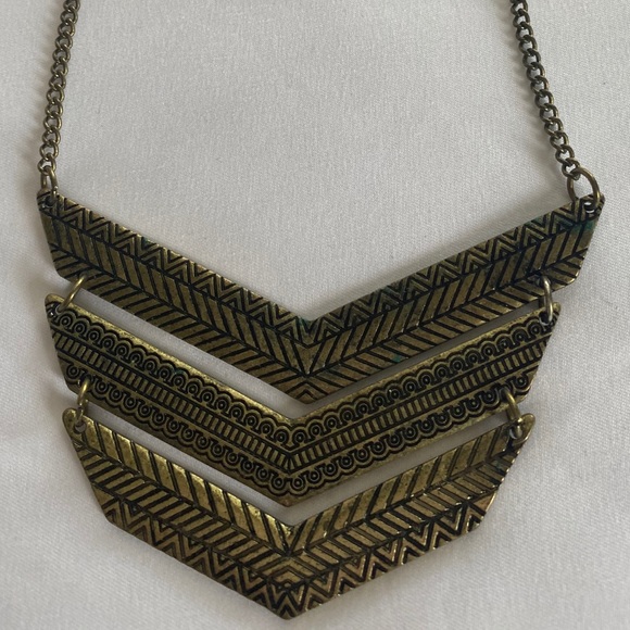 Geometric necklace - Picture 1 of 1